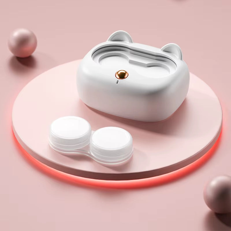 Ultrasonic Contact Lens Cleaner – Deep Clean, Gentle Care, Crystal Clear Vision